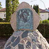 Grabdenkmal für John Brinckman auf dem Güstrower Friedhof von Wilhelm Wandschneider (Foto: Berth Brinkmann)