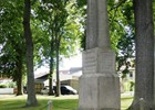 Das Denkmal für die Gefallenen des I. Weltkriegs im August-Cords-Parks