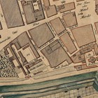 Lage des Doberaner Hofs (51) auf einem Plan (Ausschnitt) von 1780-90. (Sammlung: Berth Brink-mann)