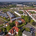 Ehemaliger Städtischer Schlachthof an der Blücher Straße im Jahr 2018. (Foto Berthold Brinkmann)