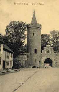 Neubrandenburg - Dangelturm um 1905 