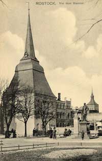Rostock - Steintor, um 1910